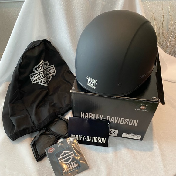 New Harley Davidson helmet. Size small with removable ear covers. - Picture 5 of 7